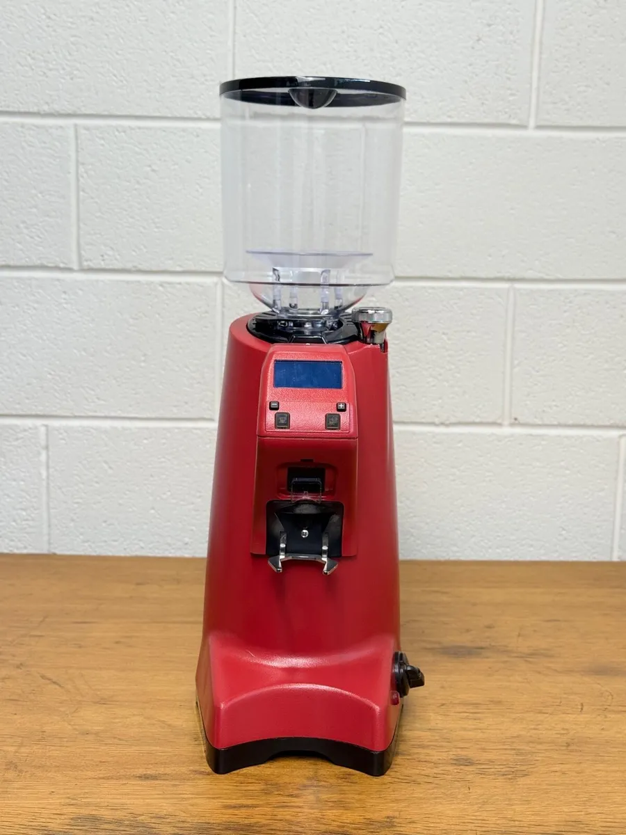 Eureka Olympus 75  Red Coffee Grinder - Image 1