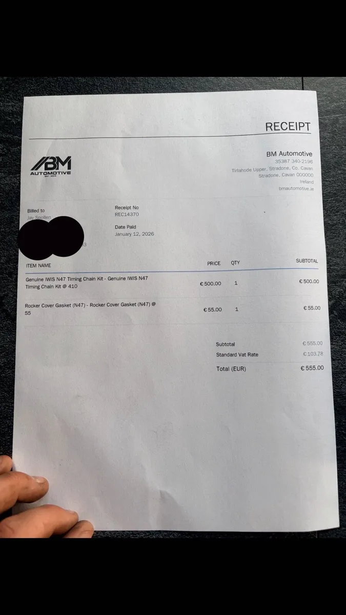 BMW N47 IWIS Timing chain kit - Image 2