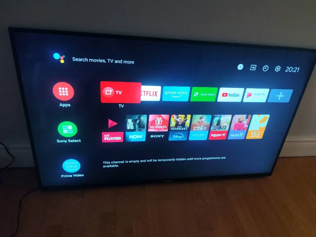 Sony bravia 50 inch TV