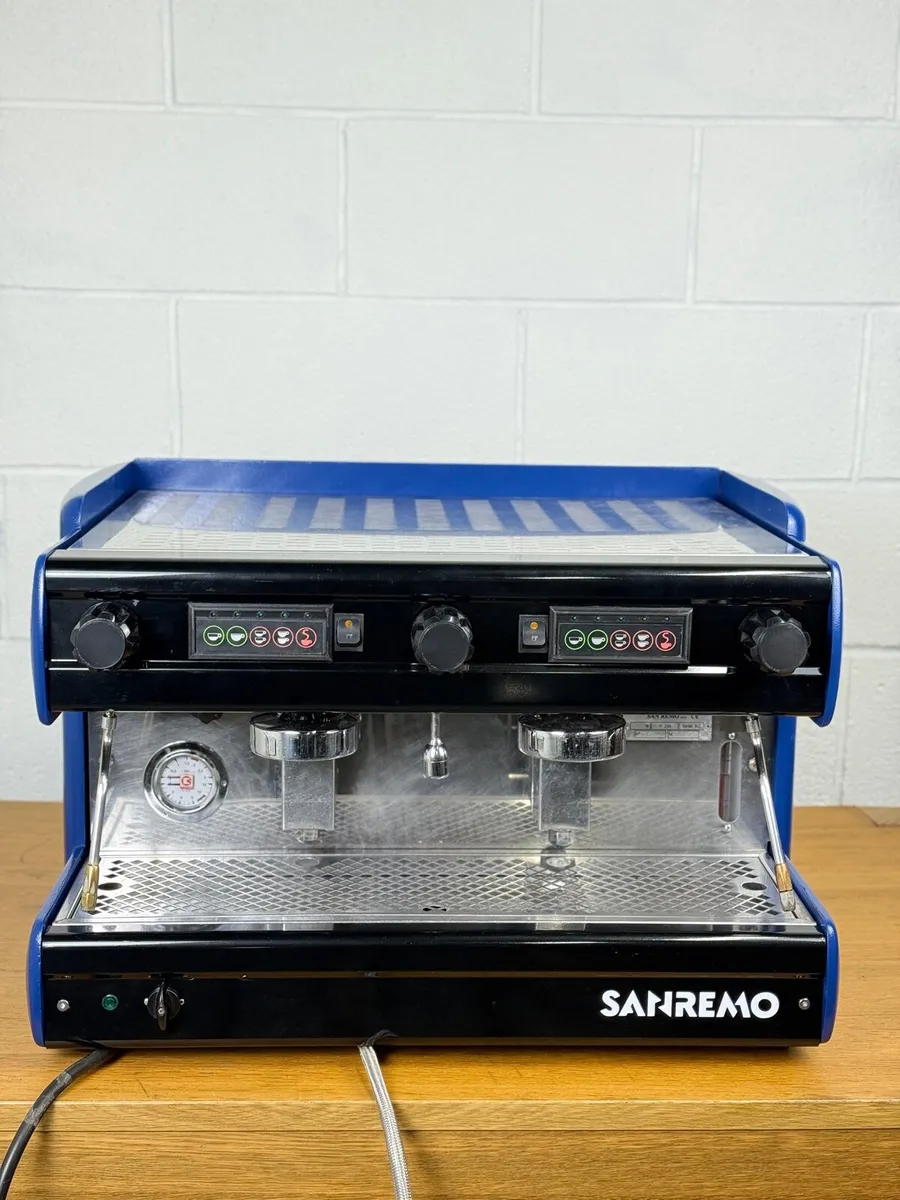 Sanremo 2 Group Commercial Espresso Machine - Image 1