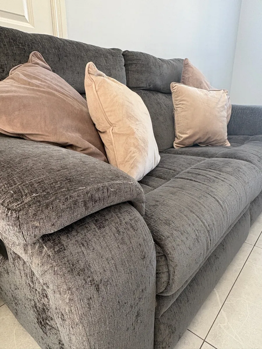 Electric recliner couches (3 seater) (2 seaterSOLD - Image 3