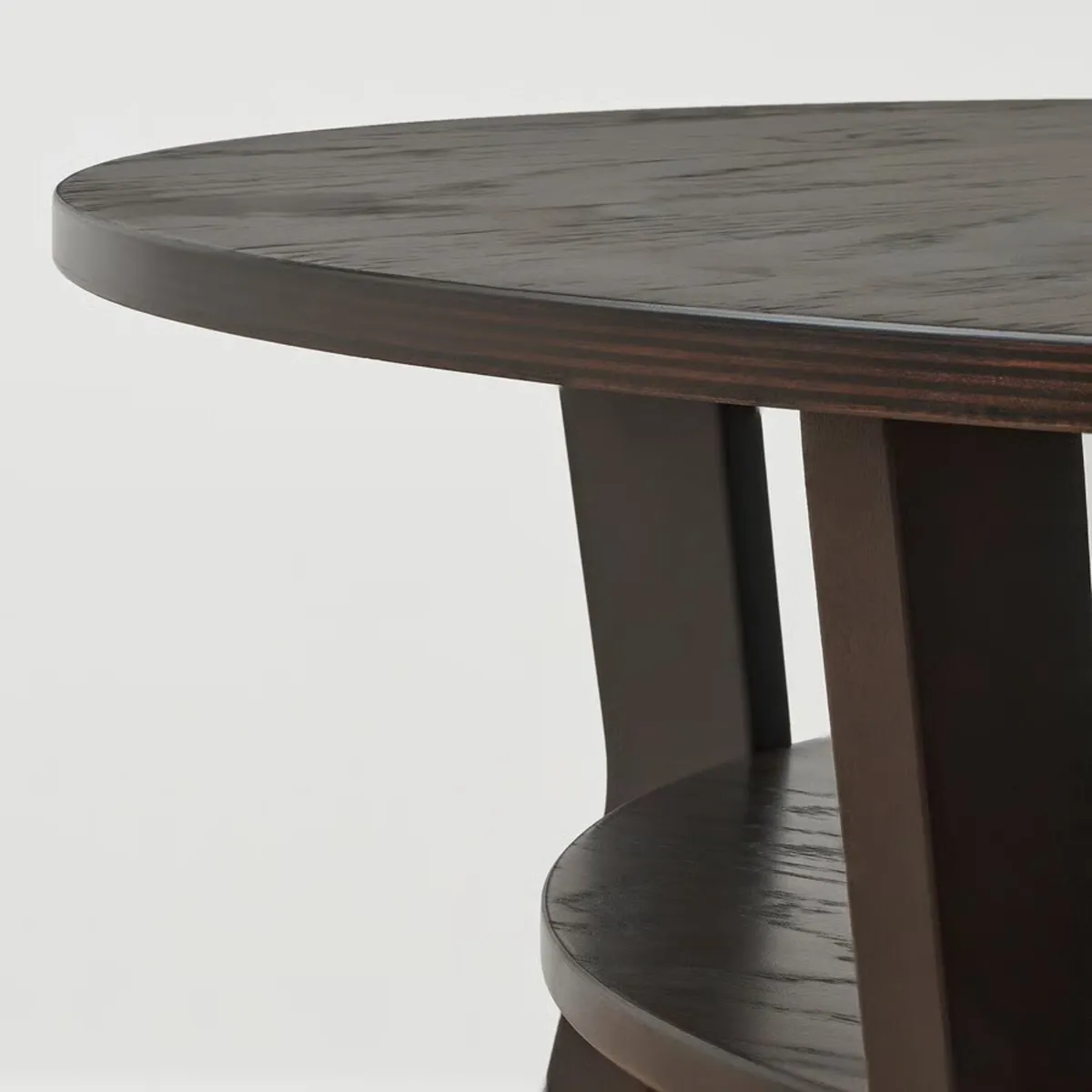IKEA JAKOBSFORS Coffee Table – Dark Brown Oak - Image 3