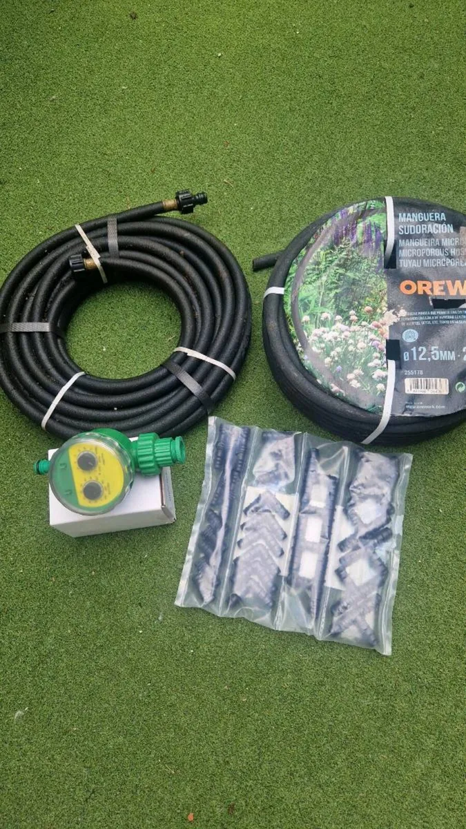 Complete Garden Soaker Hose Irrigation Set - Image 1