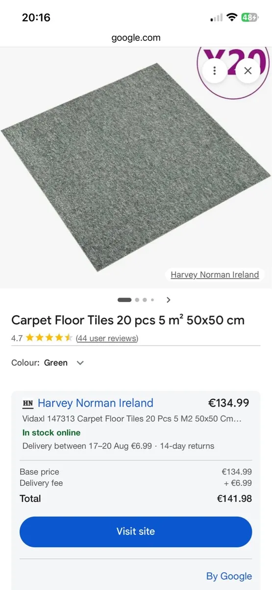 Grey carpet tiles - Image 4