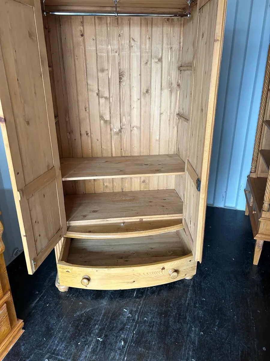 Solid wood wardrobe and locker - Image 2