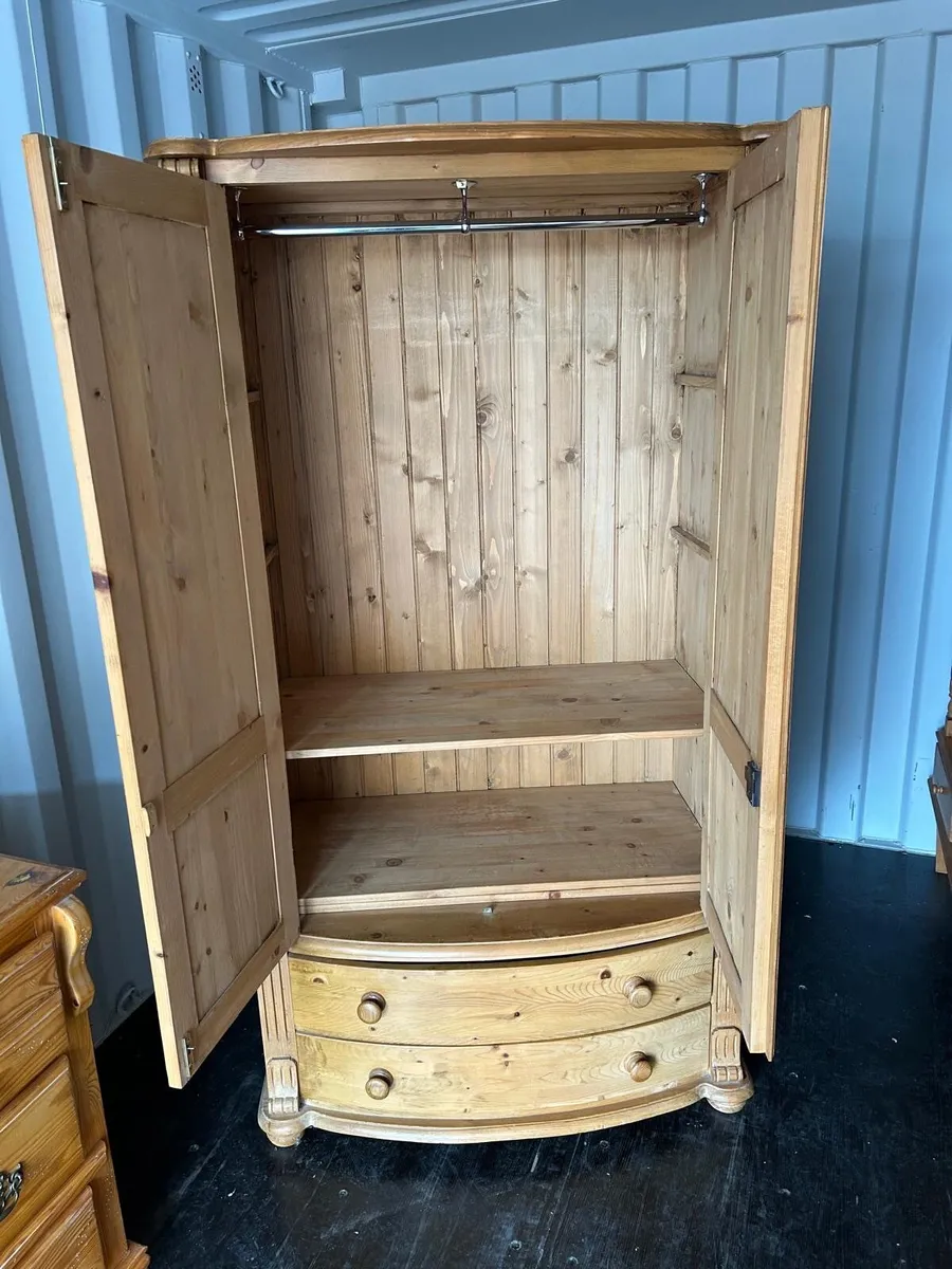 Solid wood wardrobe and locker - Image 3