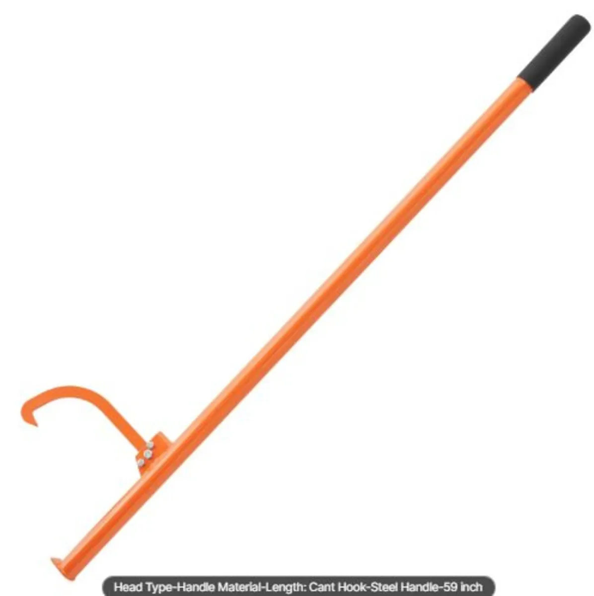 Cant Hook Tool, 59 in,Heavy Duty Steel Log Roller - Image 1