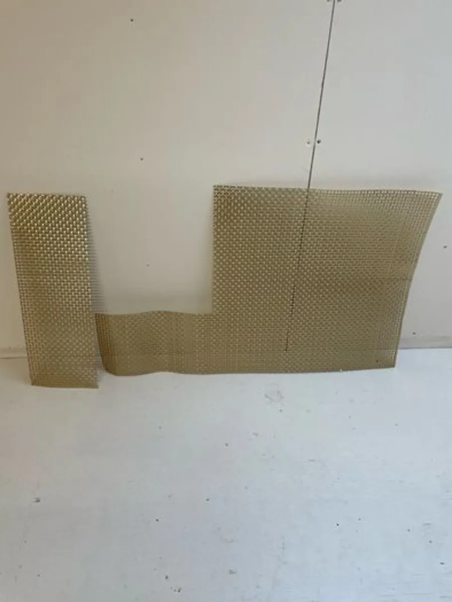 Brass finish radiator screen panels/DIY projects - Image 1