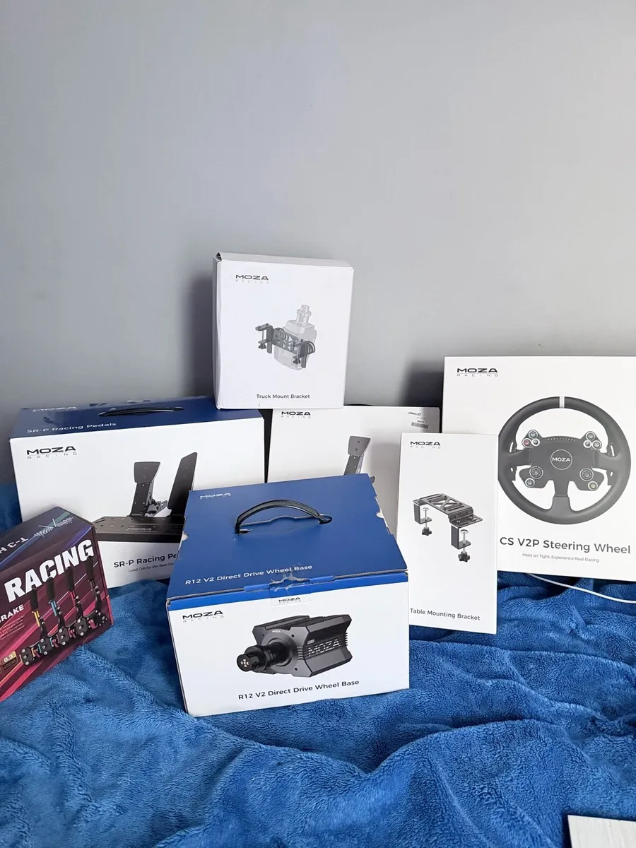 MOZA R12 READY TO GO Bundle read DESCRIPTION - Image 1