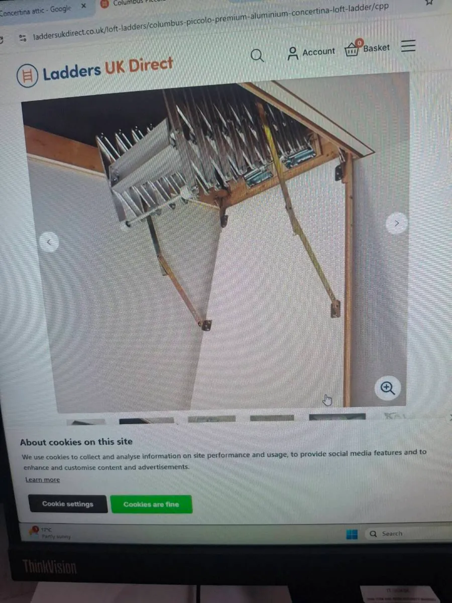 Concertina attic stairs - Image 4