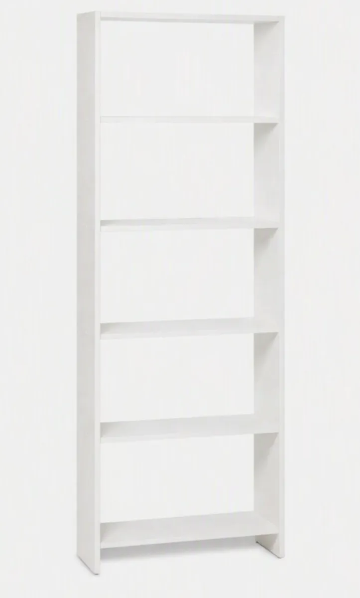 Bookcase GISLINGE 5 shelves white