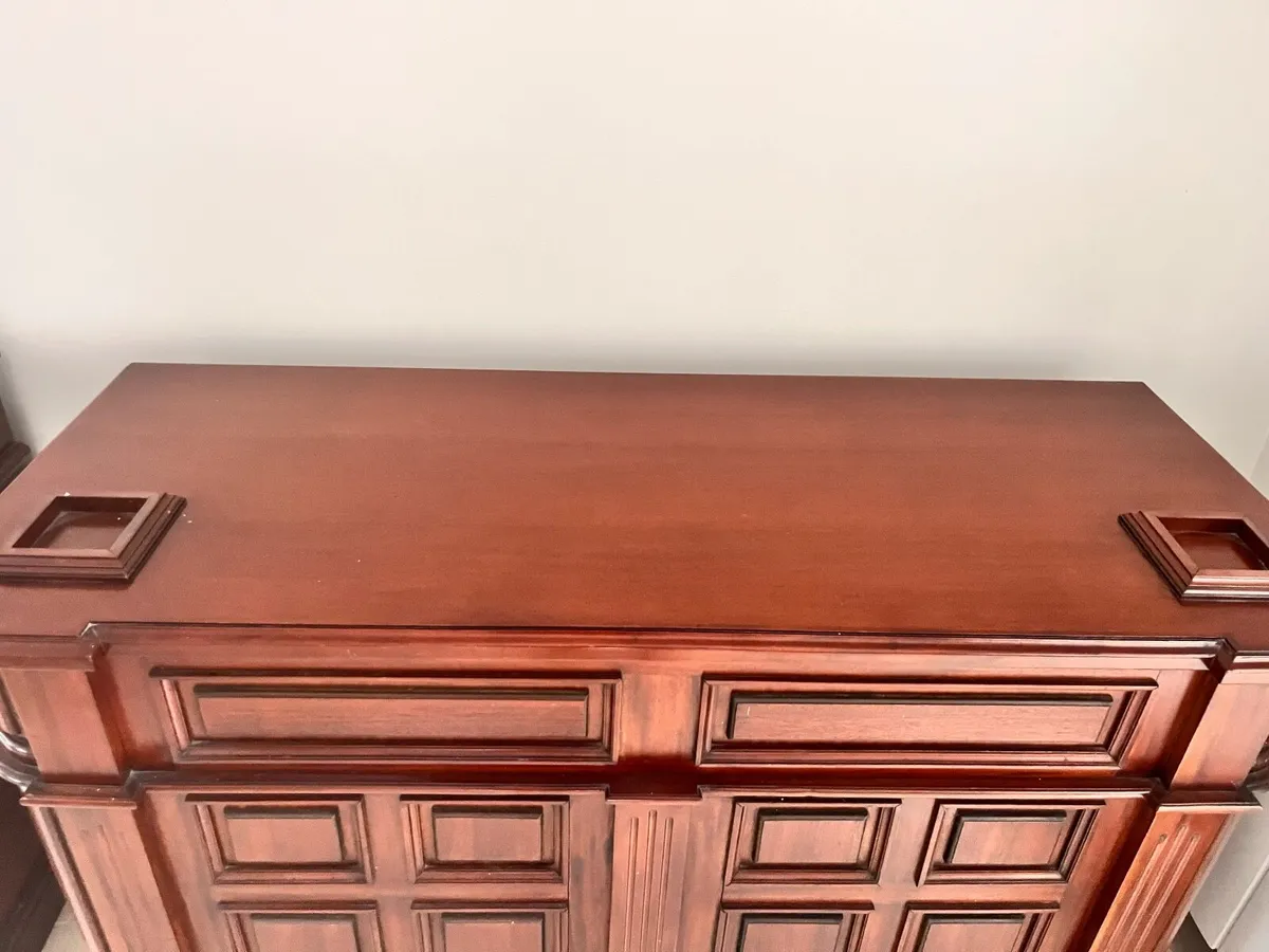 Mohagny sideboard and bar (2pieces) - Image 4