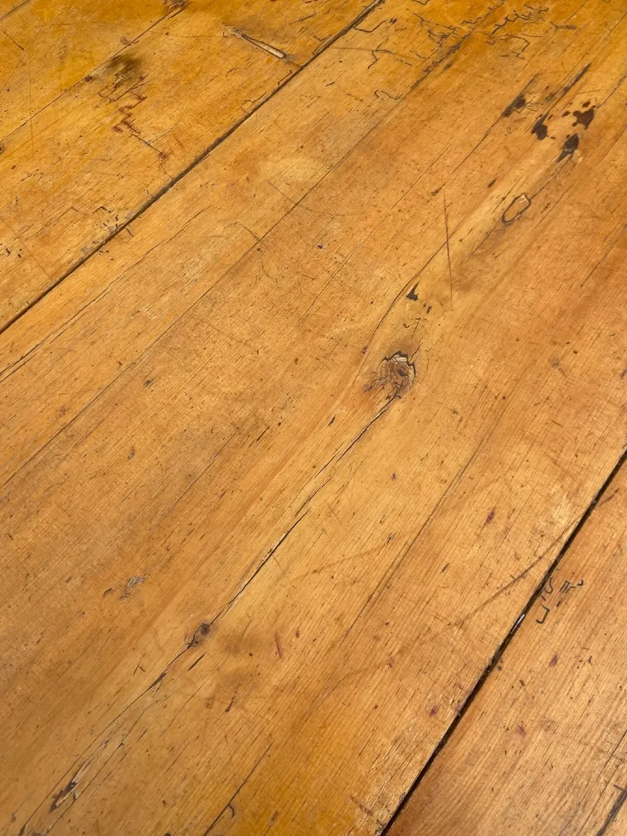 Stripped Pine Table and Chairs - Image 3
