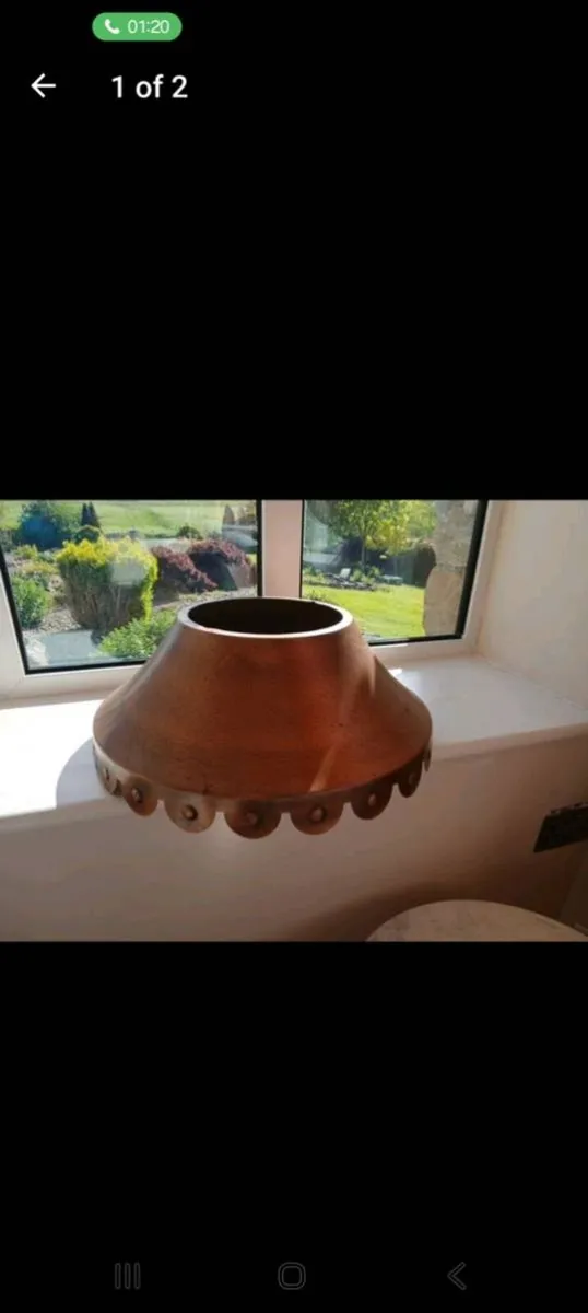 Vintage lamp shade - Image 1