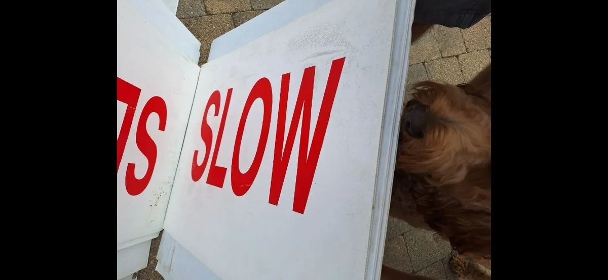Cardboard site safety signs - Image 2