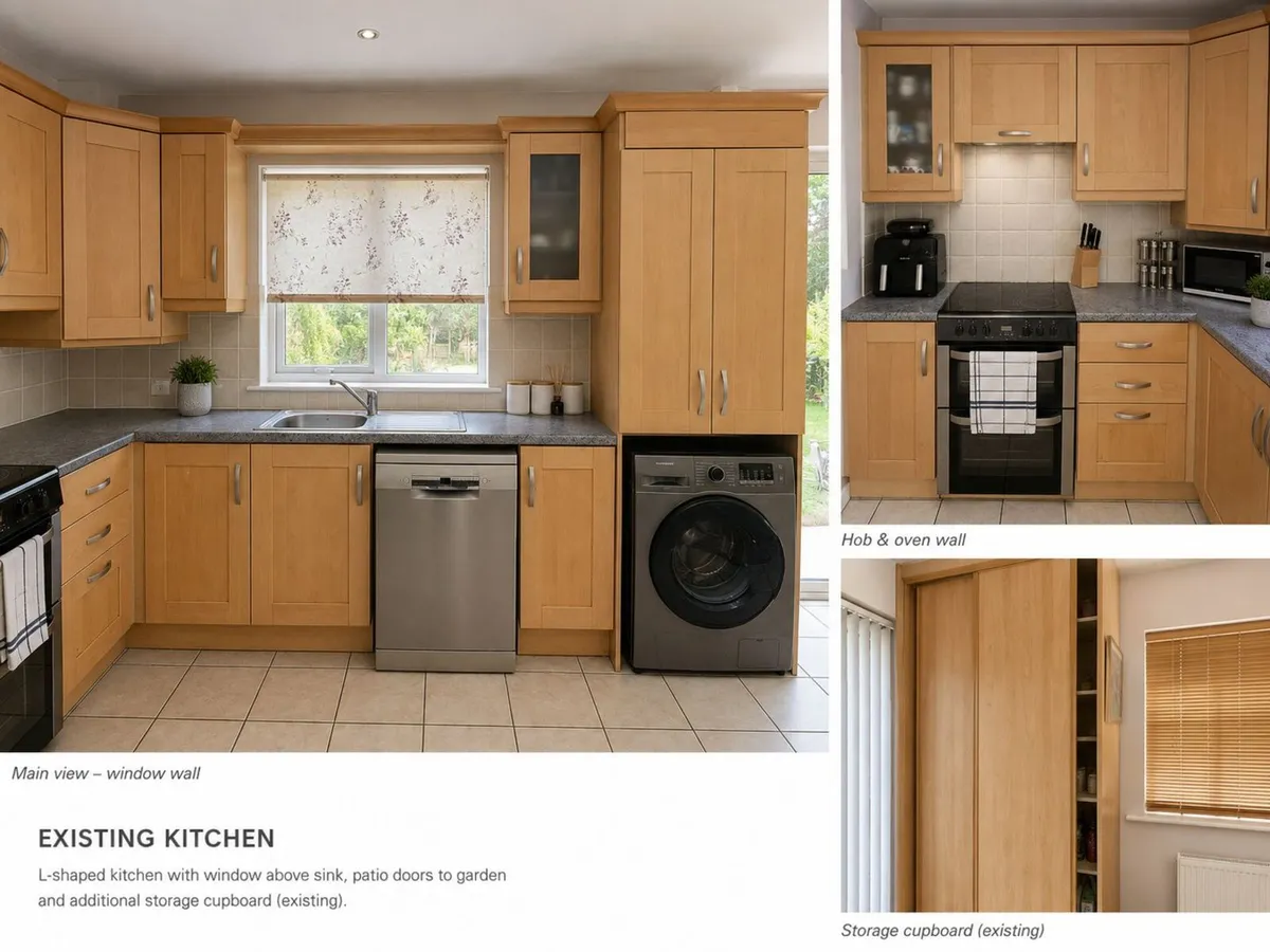 Complete Kitchen + Working Appliances – €750 ONO