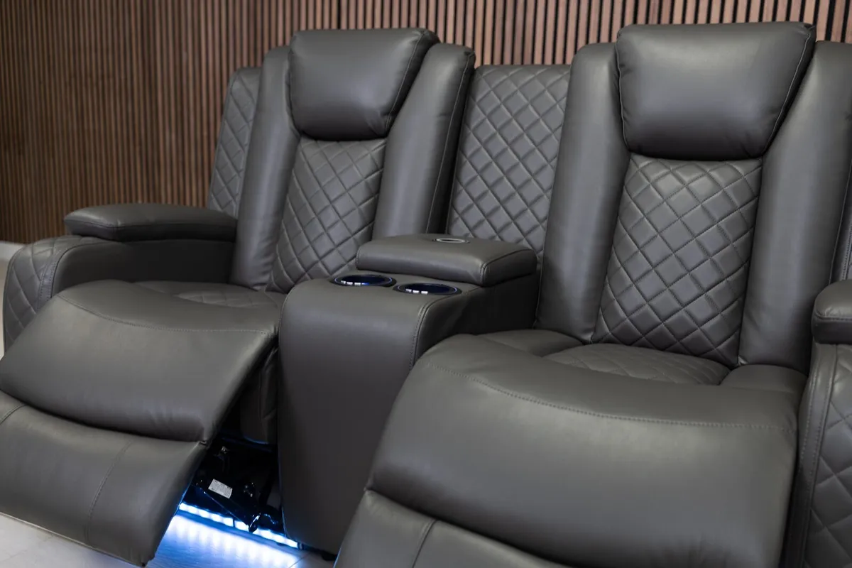 2 Seater Ashbyrne Electric Leather Recliner Sofa - Image 4