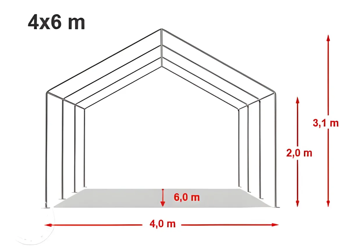 Marquee Tent 6x4m - Image 1