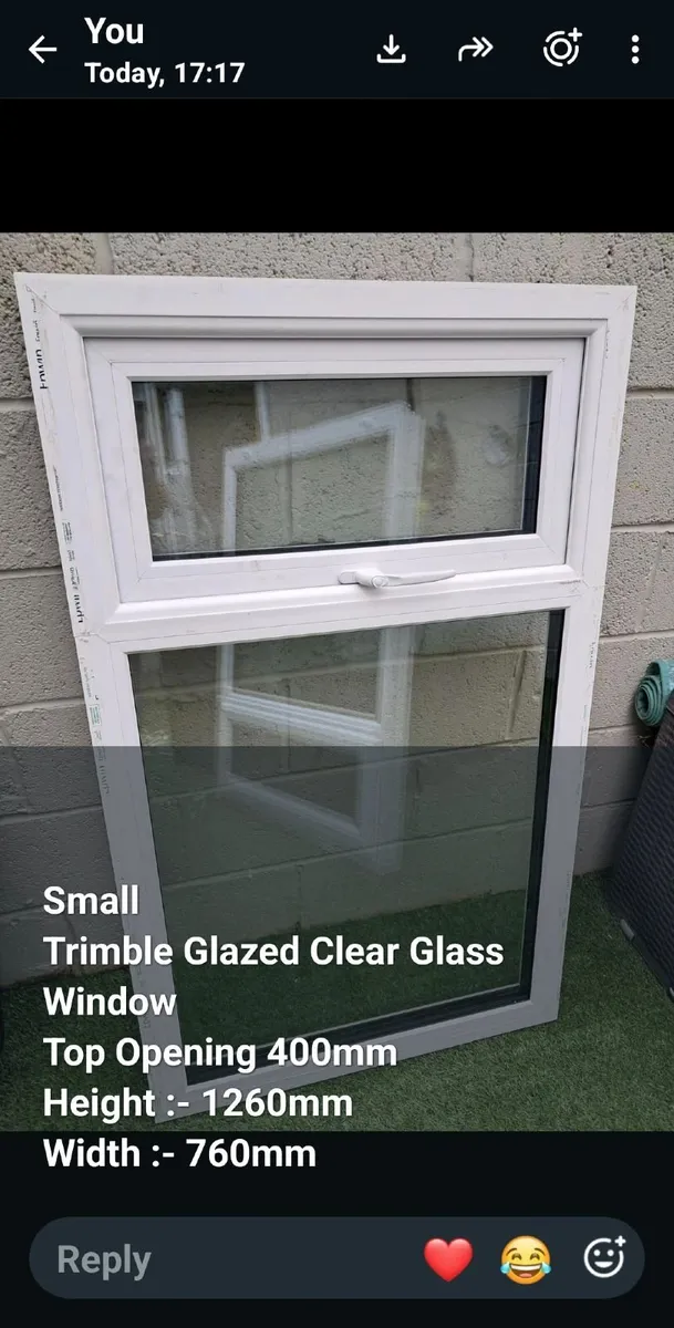 Tripe Glazed window - Image 3