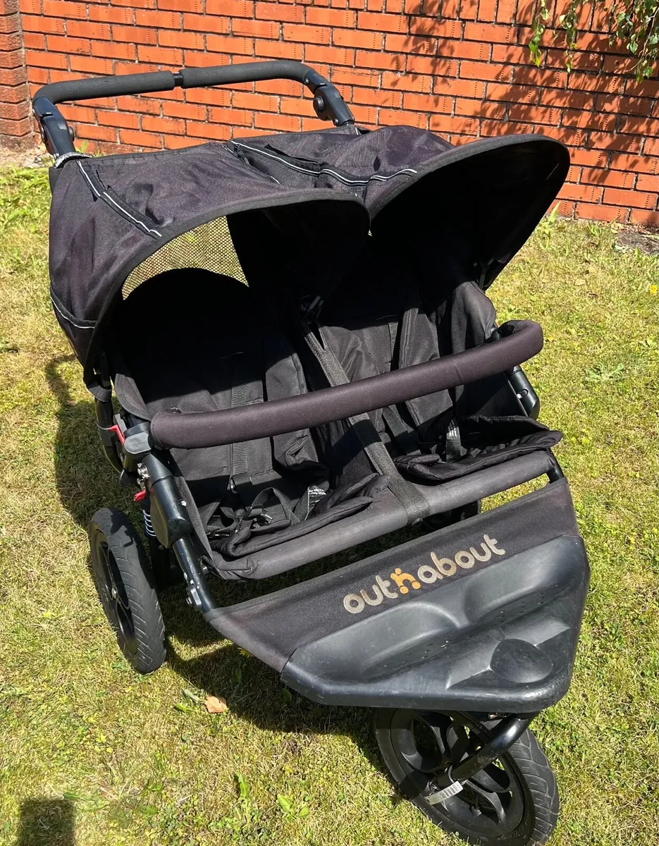 Out and About double buggy - Image 1