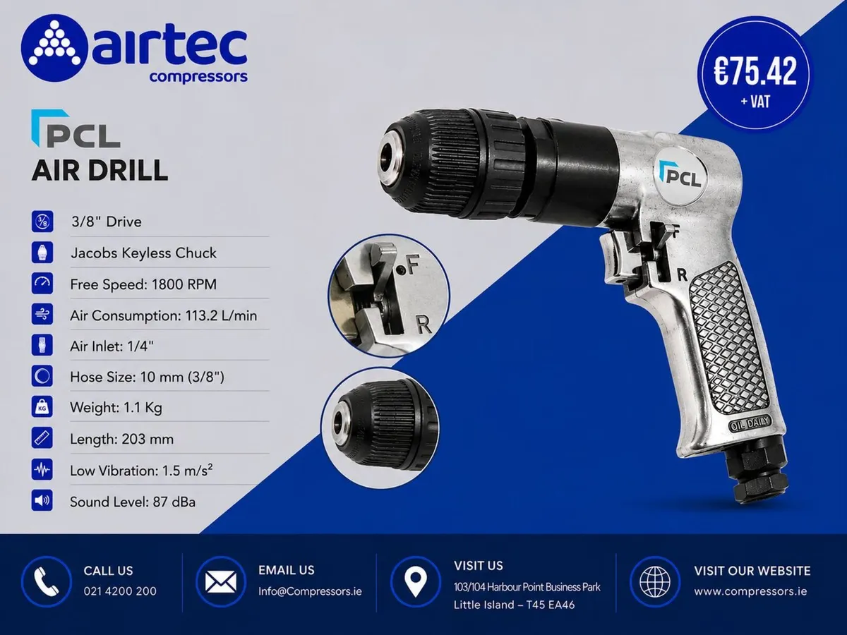 PCL - AIR DRILL - IN STOCK - Image 2