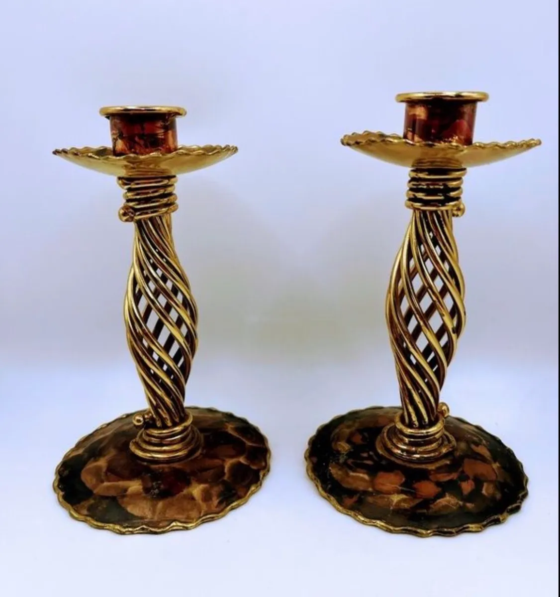 Vintage candle holders - Image 1