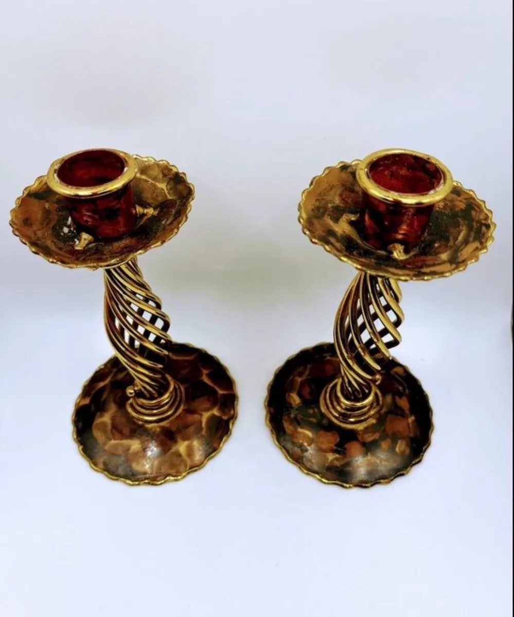 Vintage candle holders - Image 2