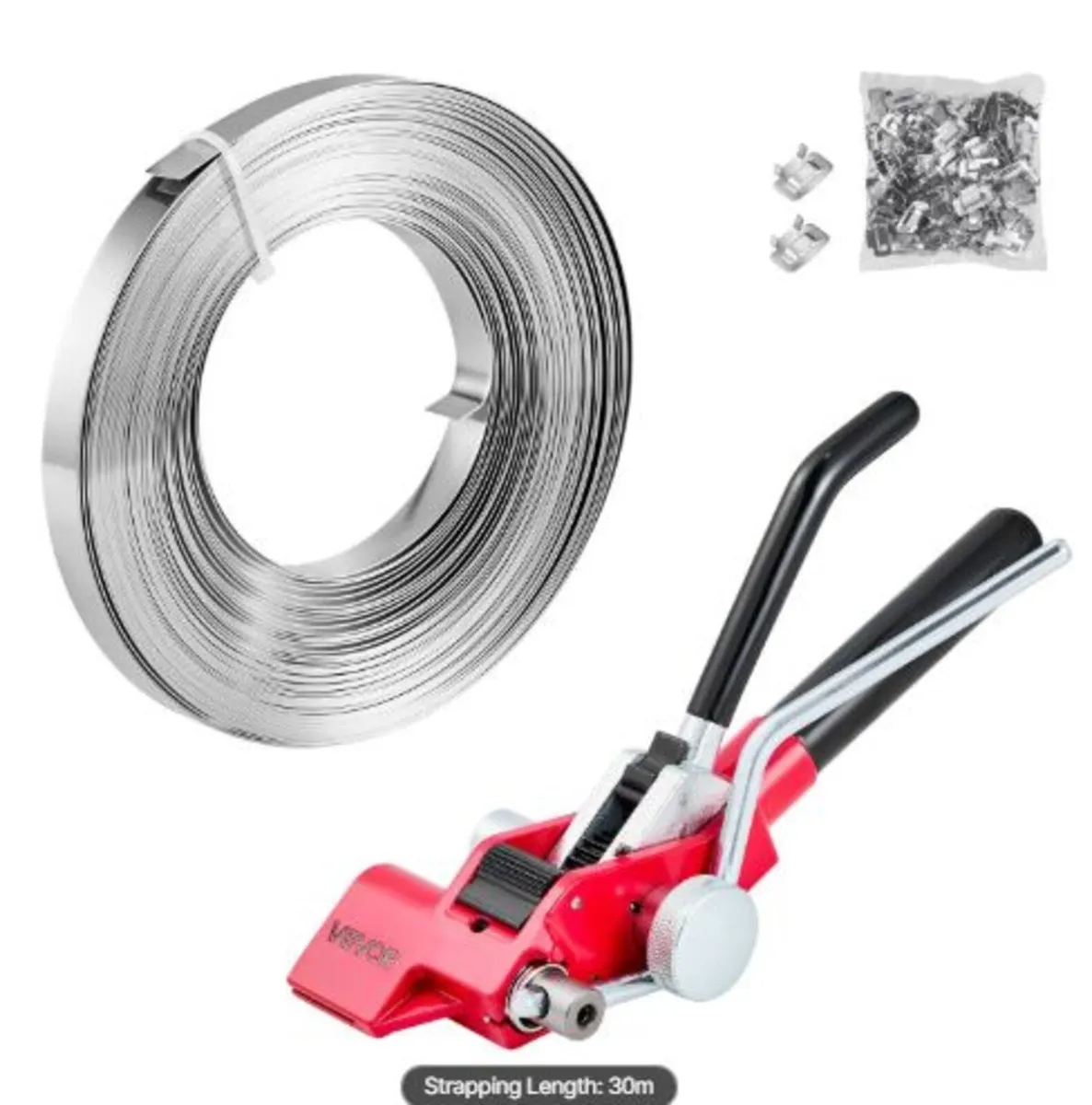 Steel Banding Strapping Kit, Heavy Duty Banding - Image 1