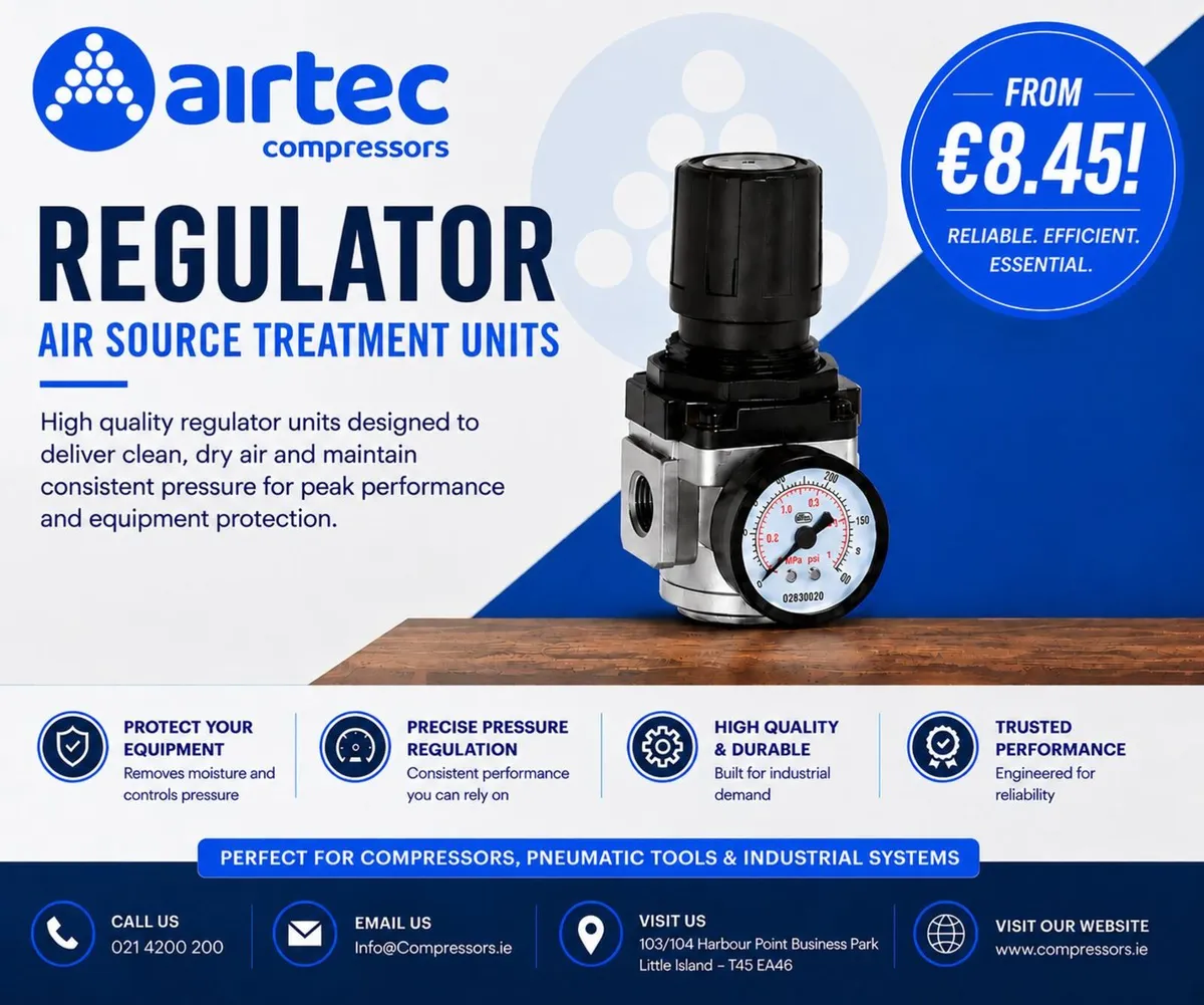 COMPRESSOR- REGULATOR-IN STOCK - Image 1