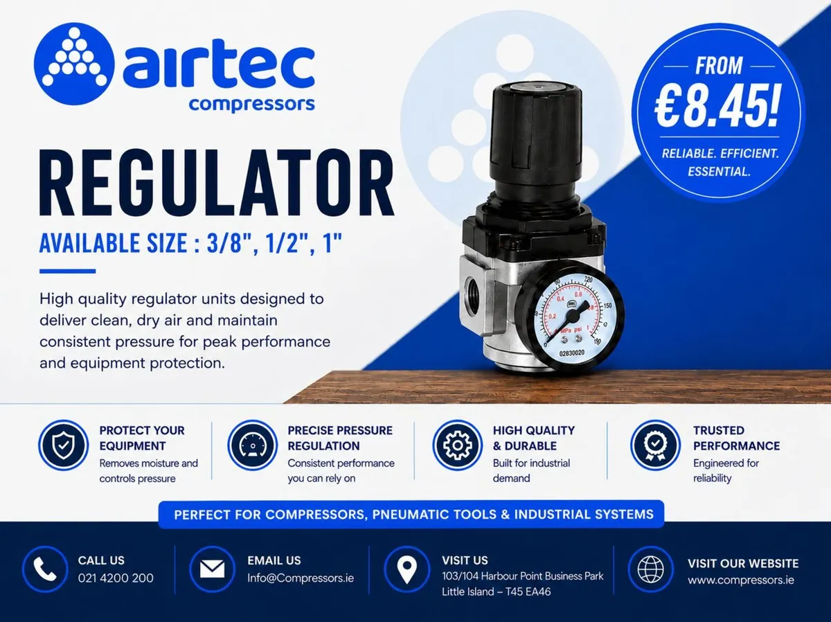 COMPRESSOR- REGULATOR-IN STOCK - Image 2