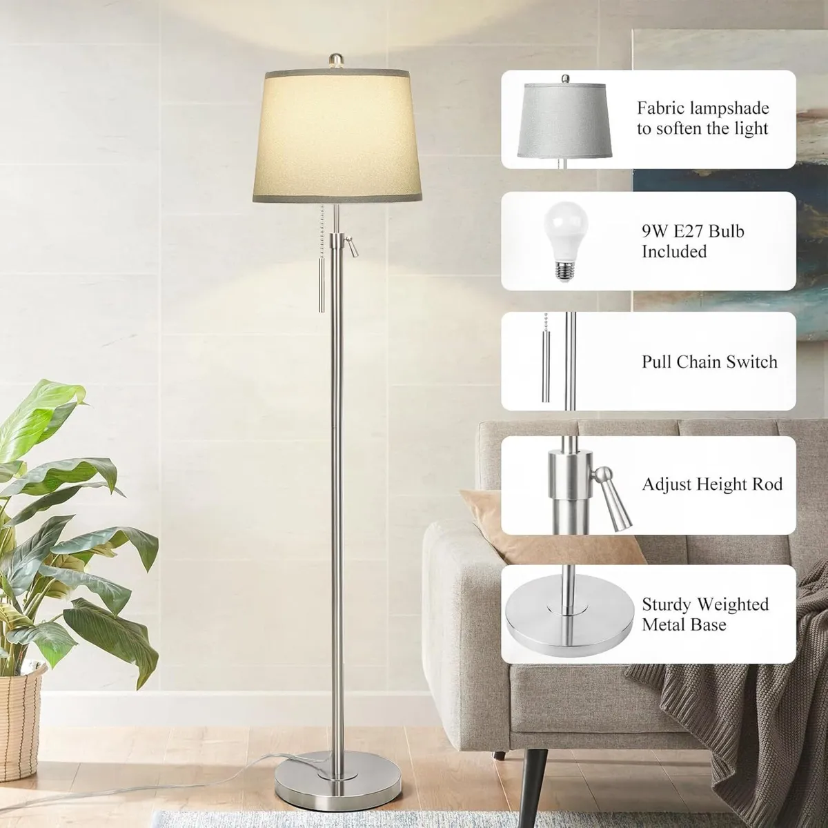 Floor Lamp Modern Lamps for Living Room - Image 4