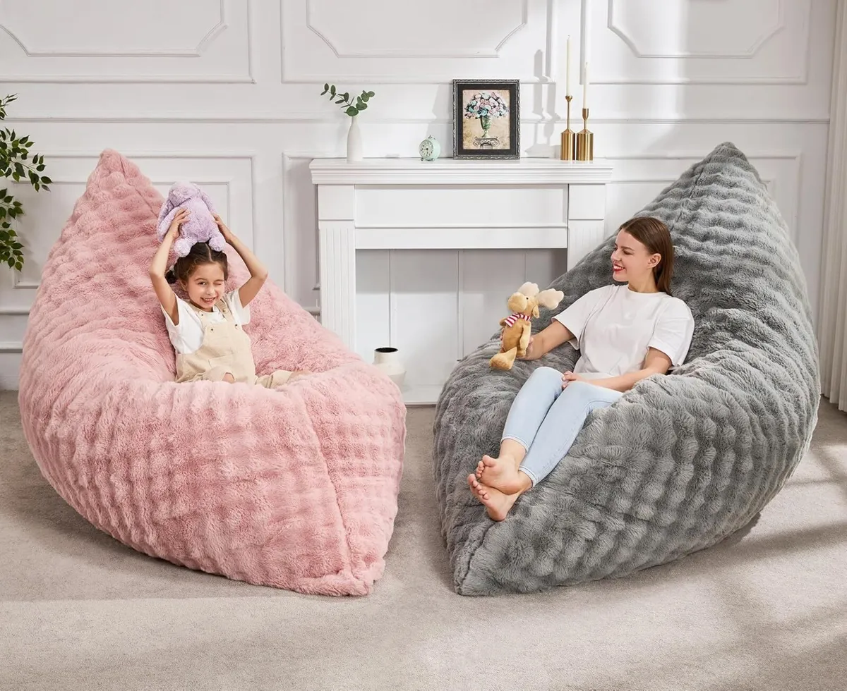 Adult Bean Bag Chair 3 in 1 Convertible - Image 2