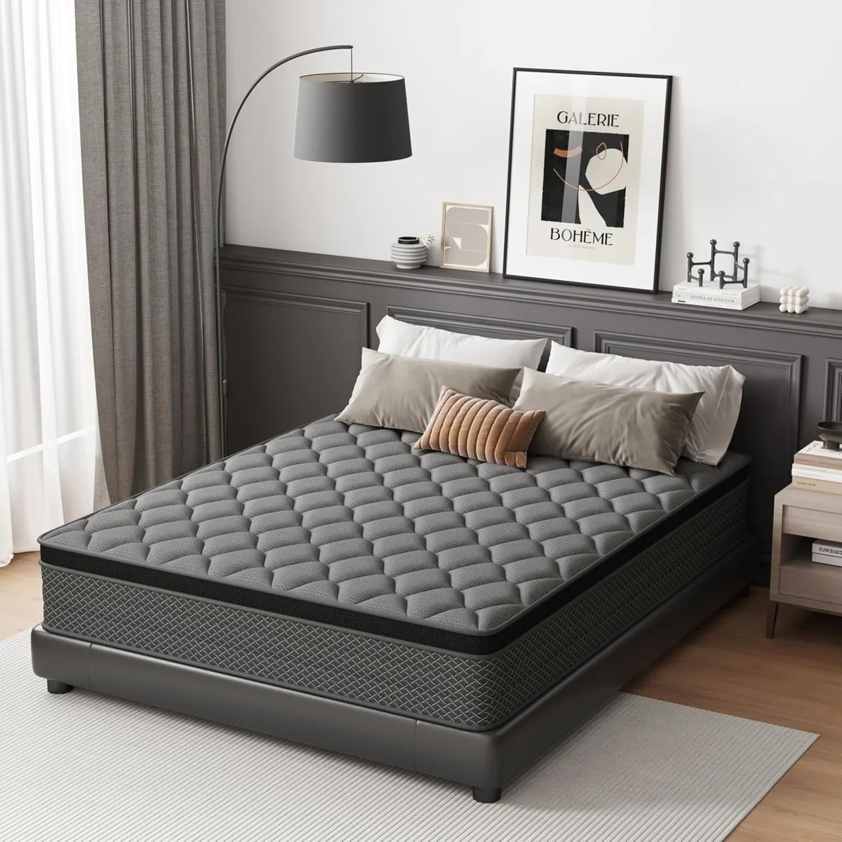 Mattress 10 in Hybrid Medium Firm Motion Isolating - Image 2