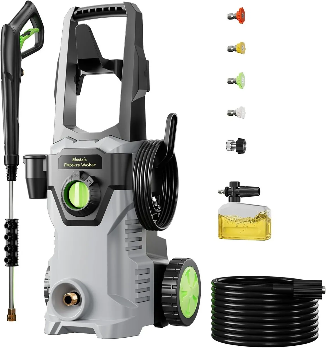 2026new Pressure Washers 160 Bar Foam Cannon 4 - Image 1