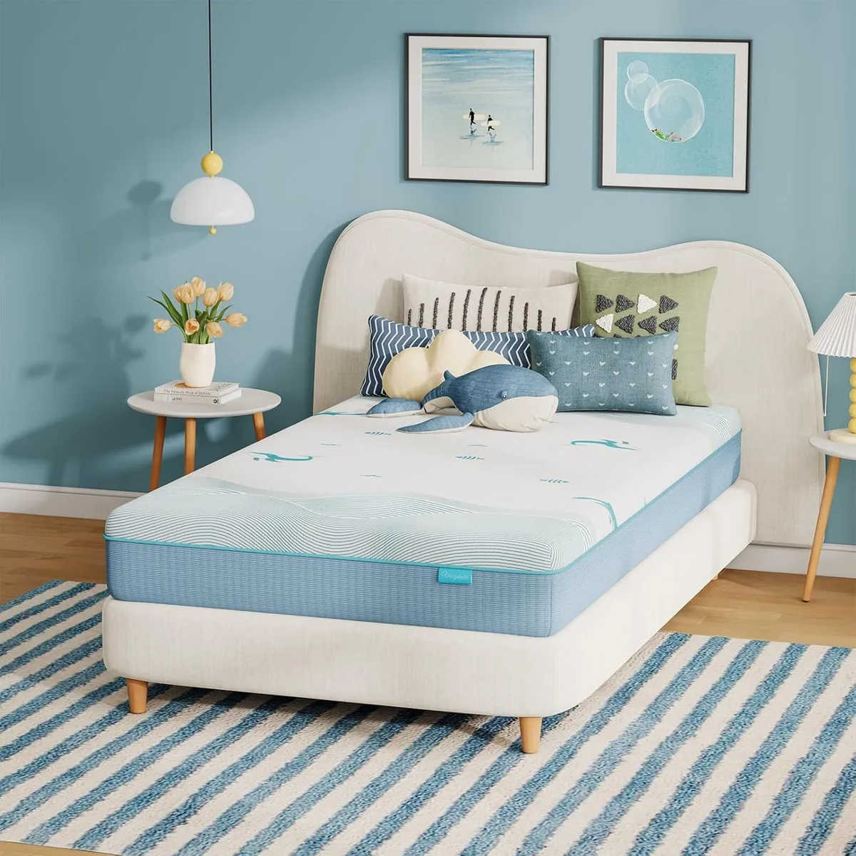 Ocean-Inspired Memory Foam Mattress Medium - Image 2