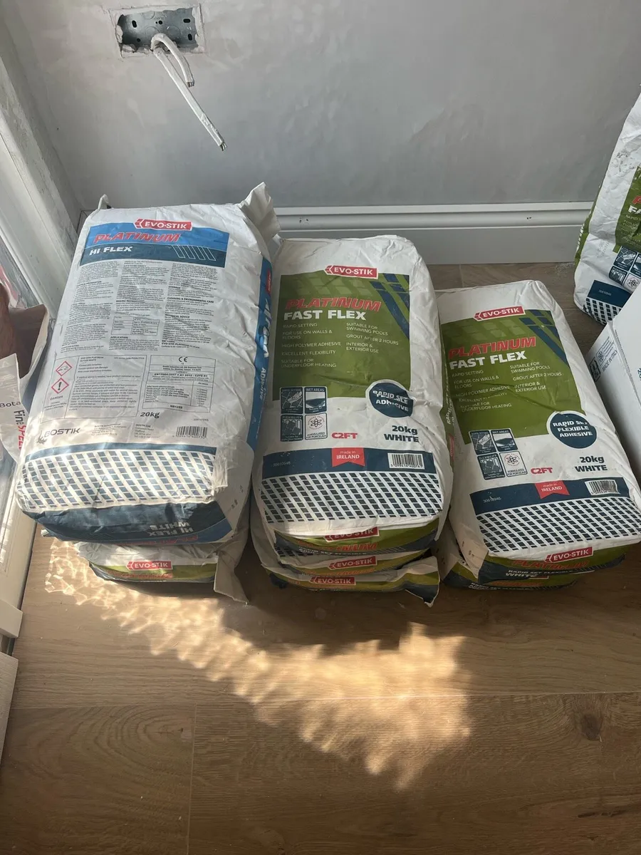 Tile adhesive