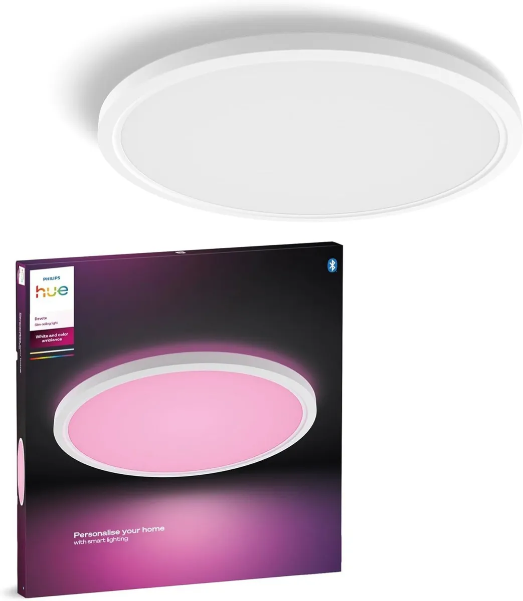 Devote Smart LED Panel and Colour Ambiance Round - Image 1