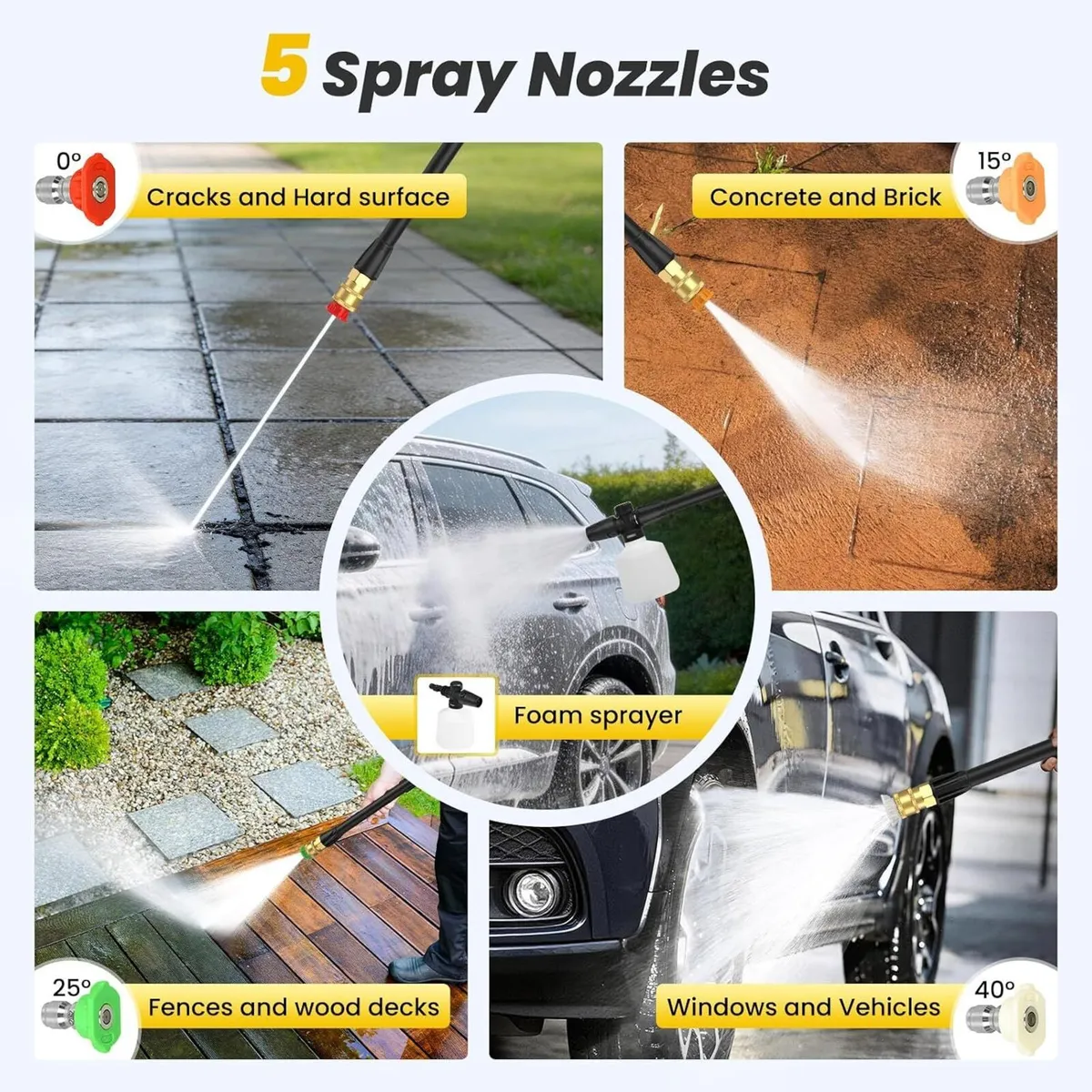 180bar High Pressure Washer Jet Washers - Image 3