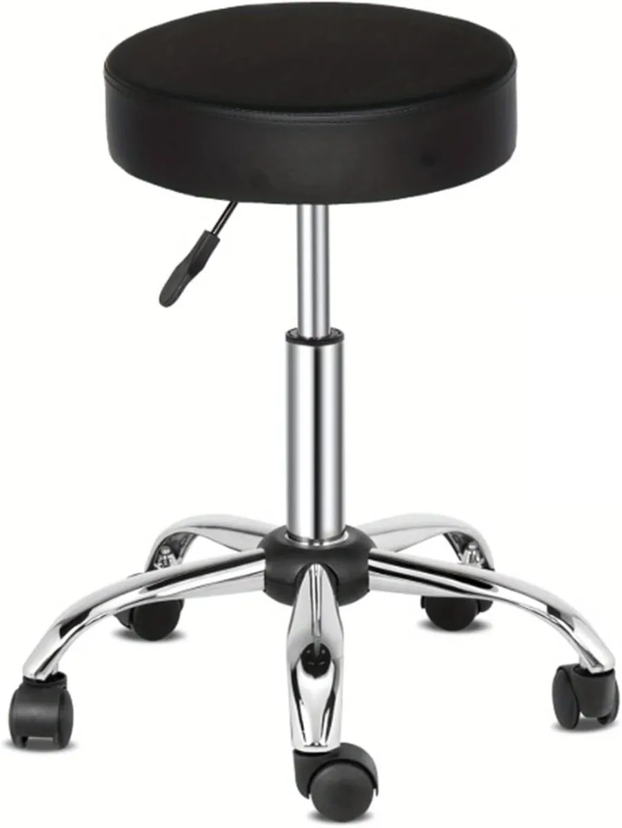Rolling Stool Height Adjustable Rotating - Image 1