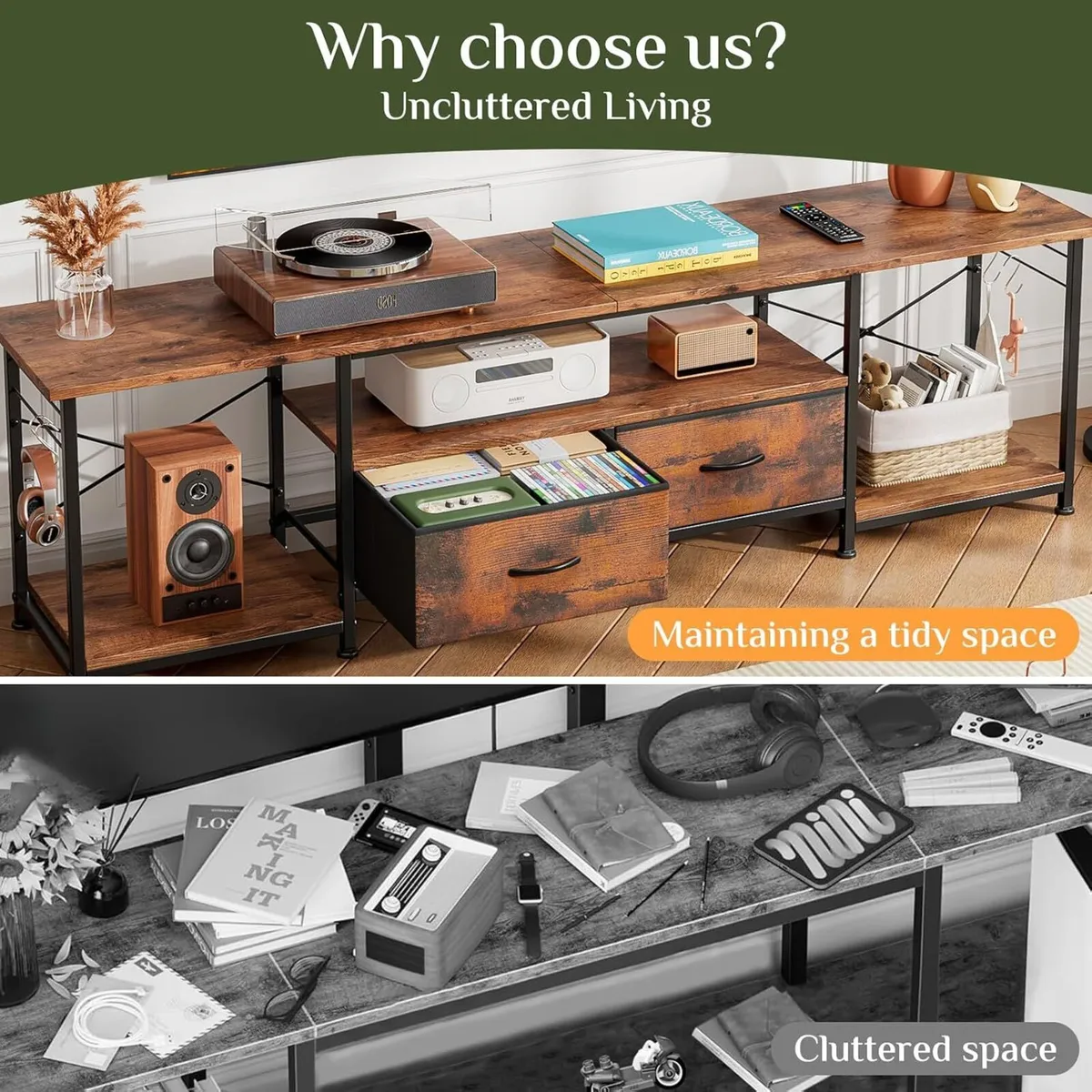 TV Stand Cabinet for Up to 70 Inch - Image 3