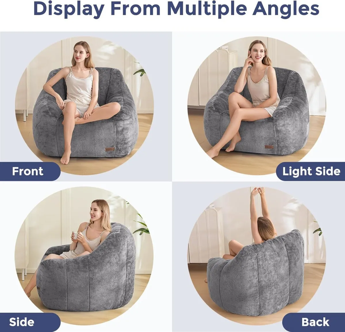 Bean Bag Chair for Adults Or Children Soft - Image 4