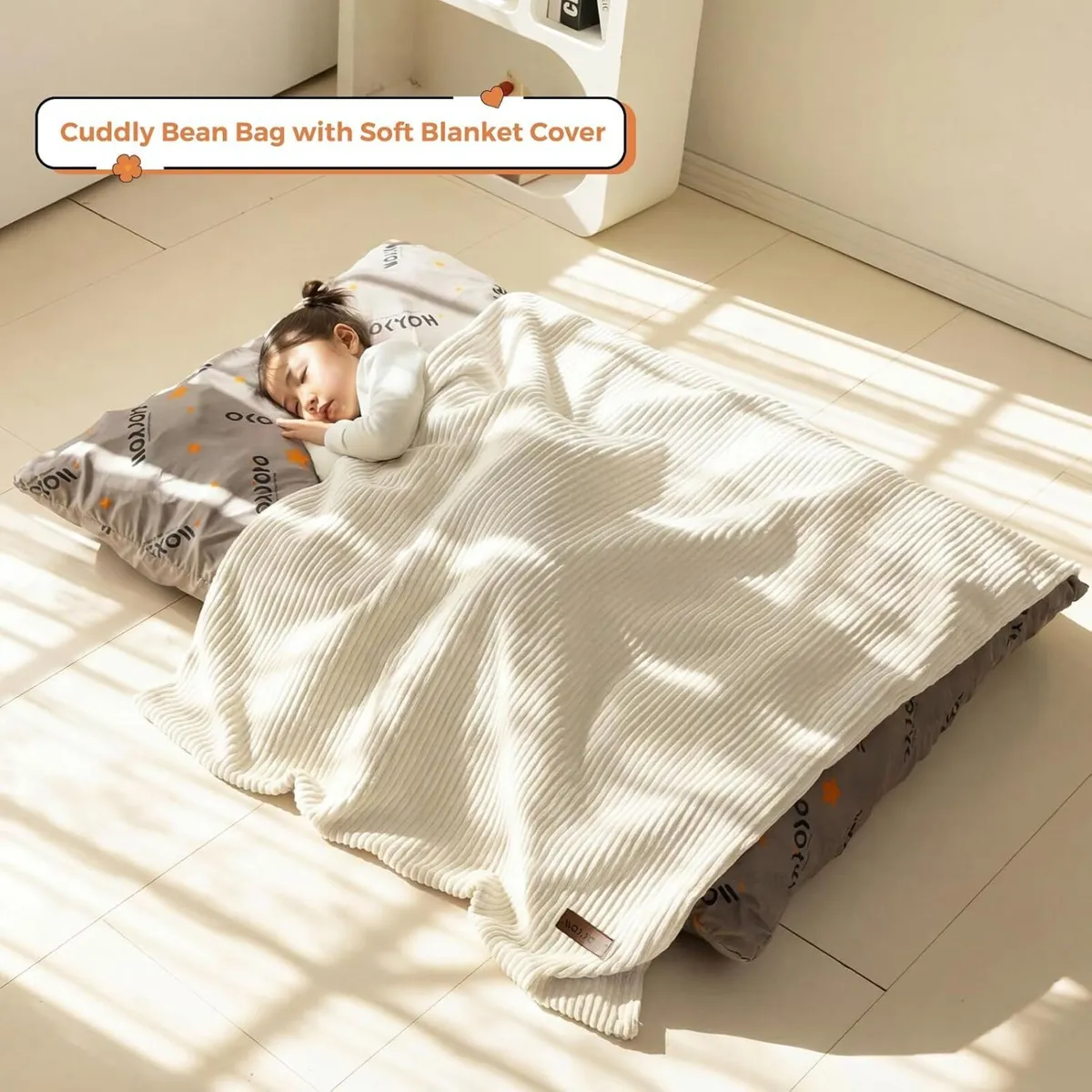 Bean Bag Beanbag Chair Soft Corduroy - Image 4