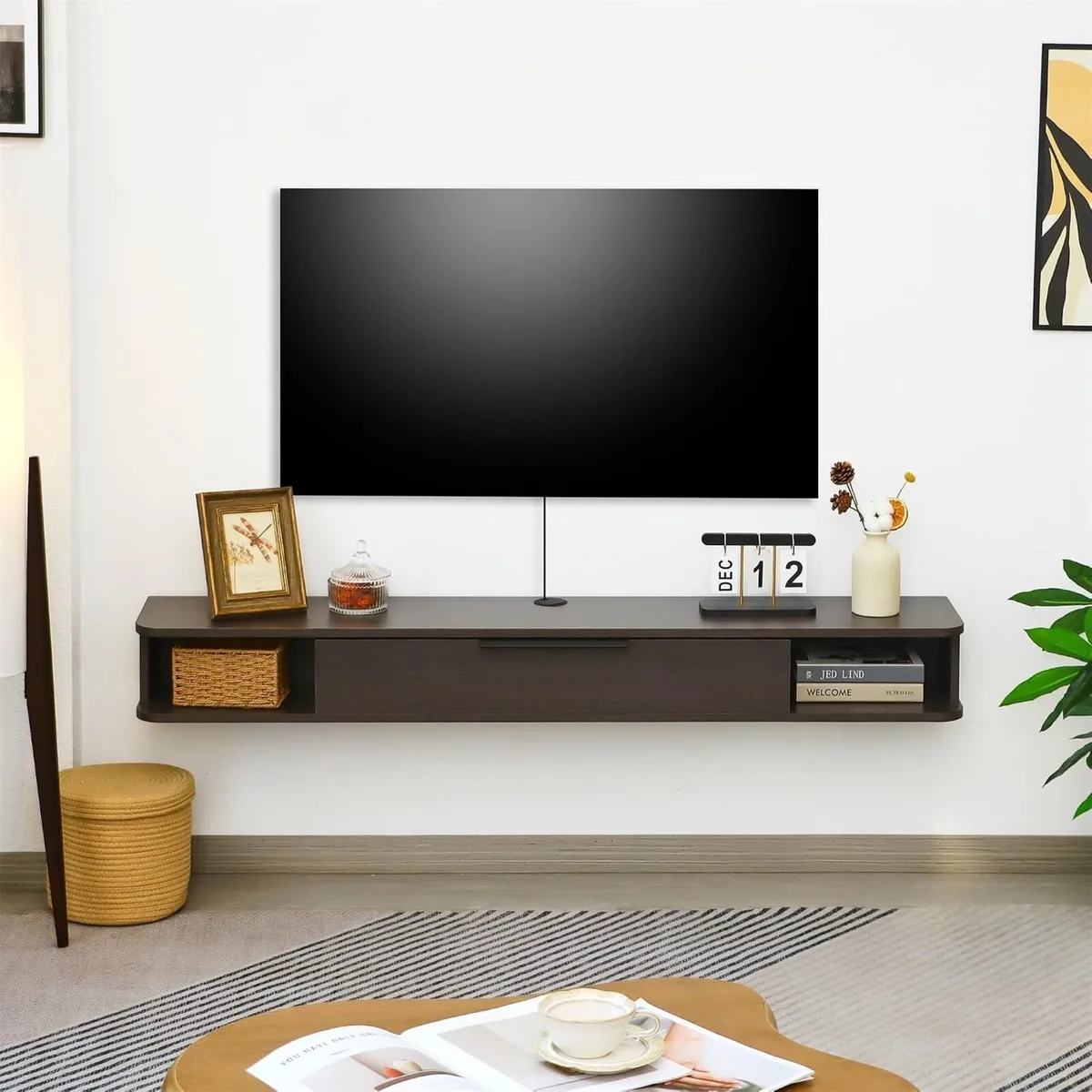TV Cabinet Stand 140CM Floating Media Console - Image 3