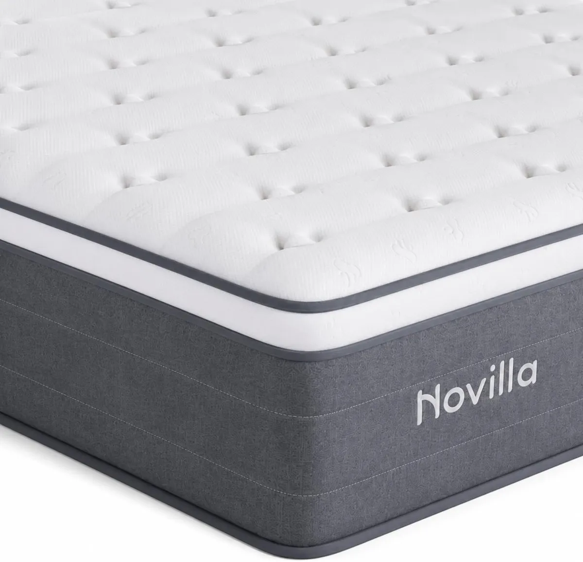 Mattress Medium Firm Memory Foam Hybrid - Image 1