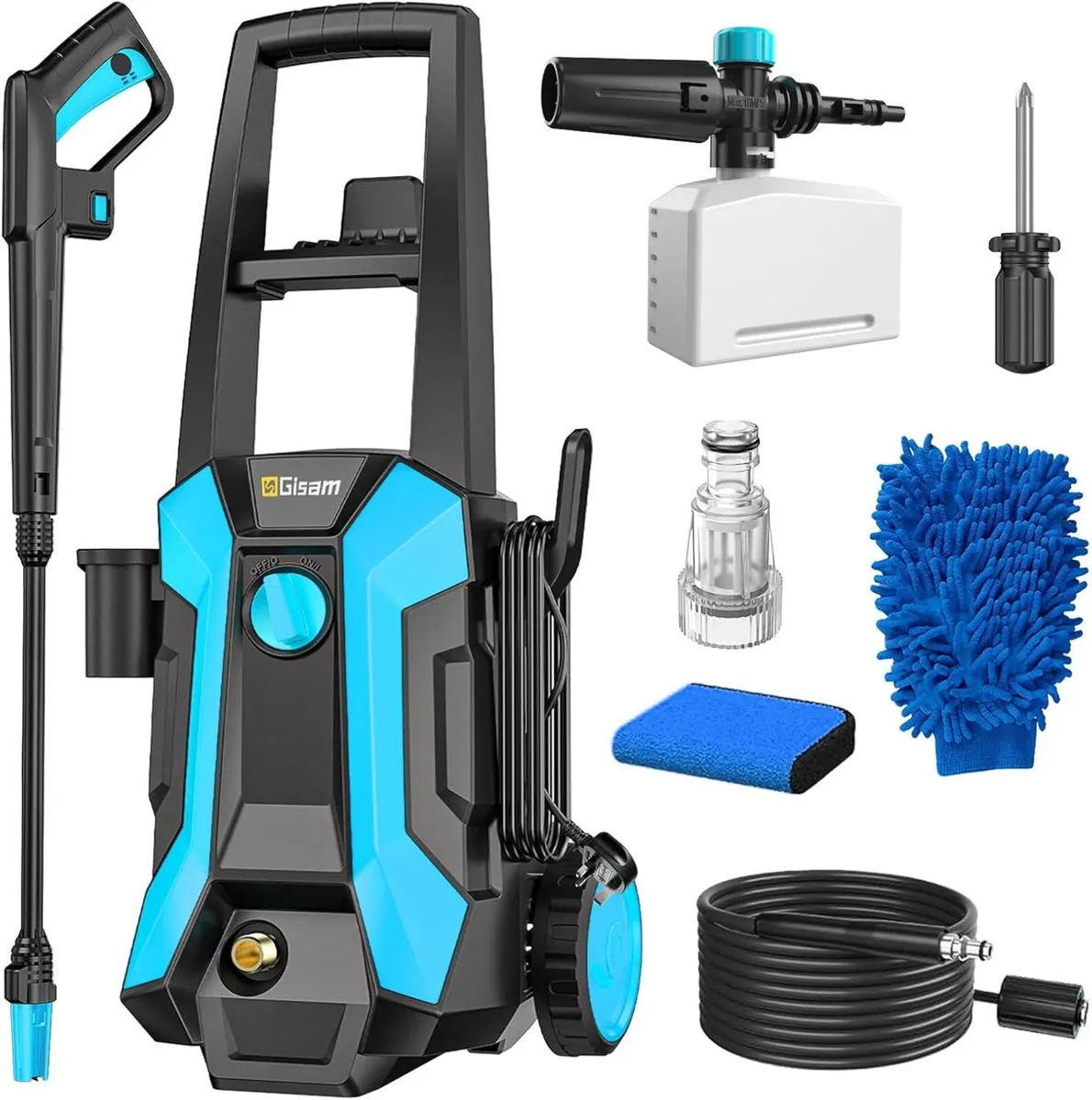Pressure Washer 2400W 220bar 540L H Electric - Image 1