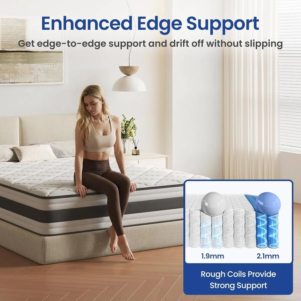 Mattress Pocket Sprung Hybrid for Pressure - Image 4