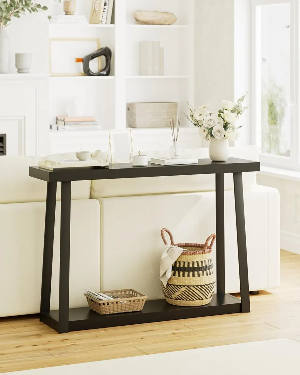 Console Table 2-Tier 120CM Long Hallway - Image 3