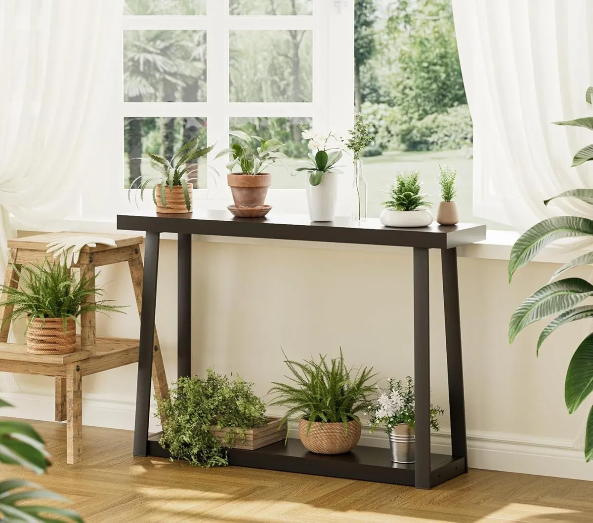 Console Table 2-Tier 120CM Long Hallway - Image 4