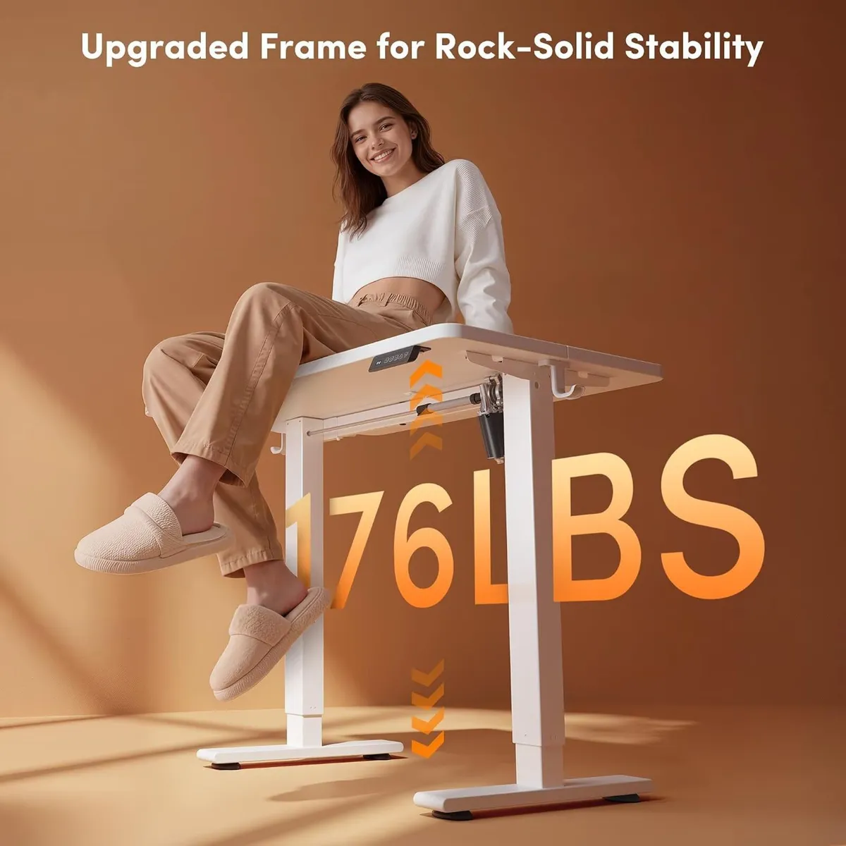 Electric Standing Desk 80 X 48CM Height - Image 4
