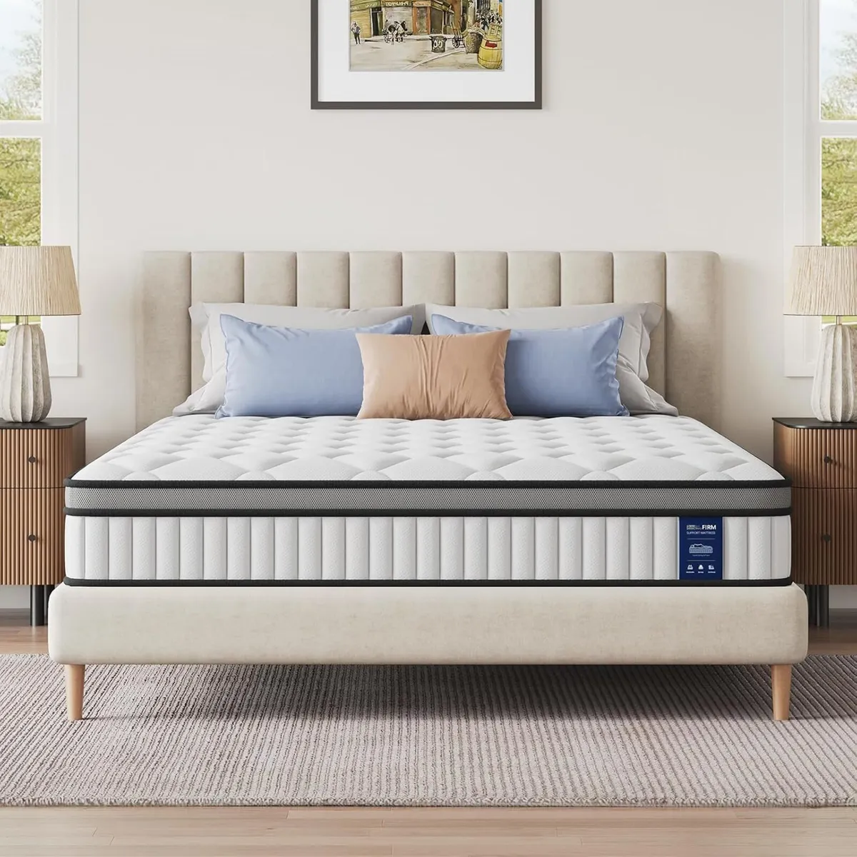 Mattress Pocket Sprung Zero-Noise Independent - Image 1